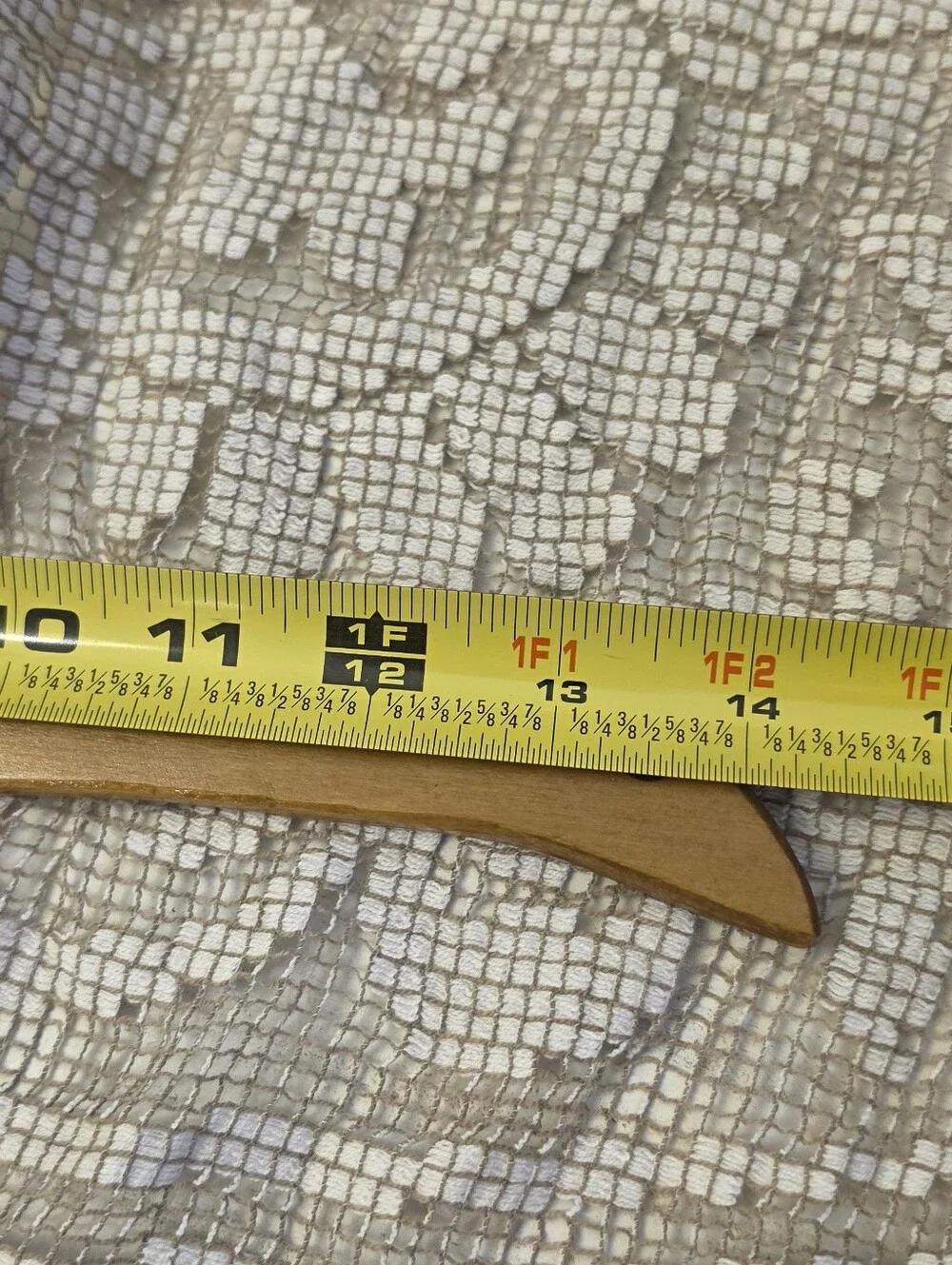 Vintage Wooden Fish Oven Rack Puller Tool Hand Carved MCM Kitchen Utensil 14